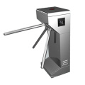 Entrance and exit vertical tripod turnstile gates rfid and facial recognition access control system